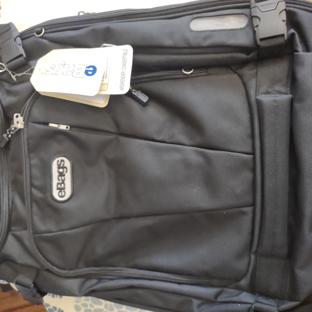 Black Men's Backpack